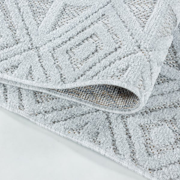 Lauko kilimas šviesiai pilkos spalvos 120x170 cm Bahama – Ayyildiz Carpets-image-2