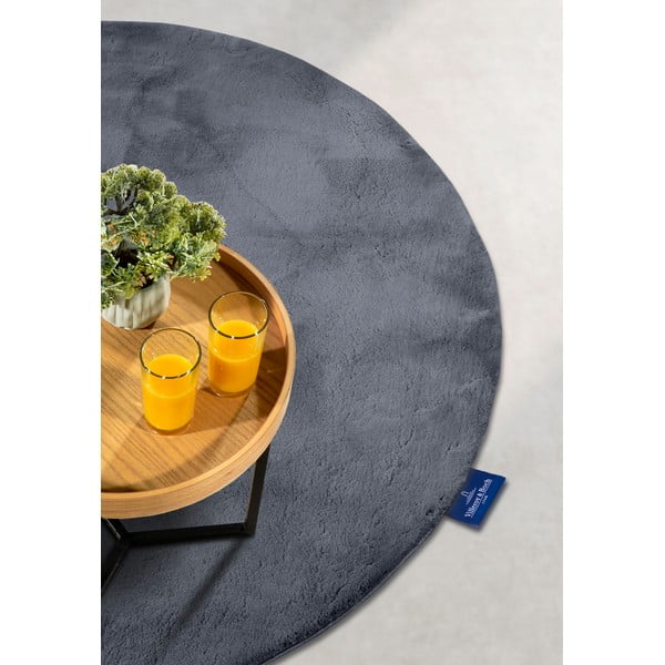 Apvalios formos kilimas antracito spalvos ø 160 cm Leon – Villeroy&Boch-image-2