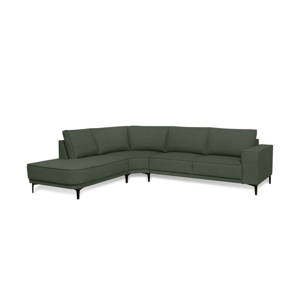 Kampinė sofa khaki spalvos (su kairiuoju kampu) Copenhagen – Scandic-image-2