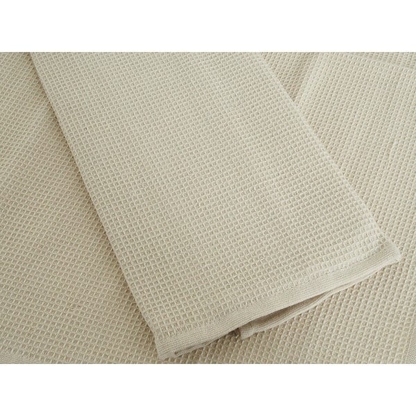 Virtuvės rankšluosčiai iš medvilnės 3 vnt. 40x60 cm Wafle – B.E.S.-image-3