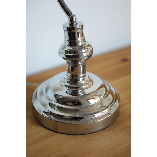 Sidabrinės spalvos stalinis šviestuvas (aukštis 22,5 cm) Bankers – Markslöjd-image-3