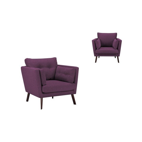 Violetinis fotelis Mazzini Sofos Elena-image-2