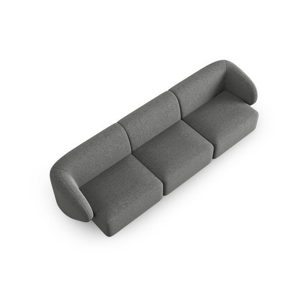 Sofa tamsiai pilkos spalvos 259 cm Shane – Micadoni Home-image-3