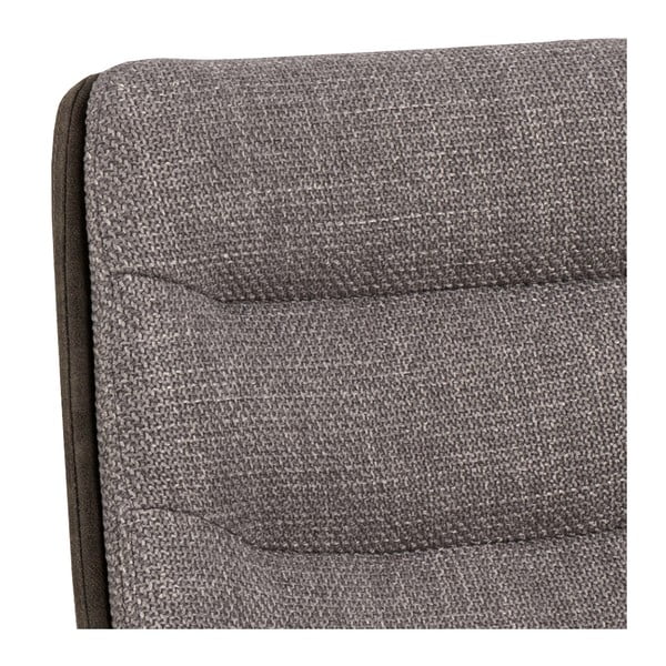 Reguliuojamo aukščio baro taburetė pilkos spalvos (sėdynės aukštis 86 cm) Adisa – Actona-image-4