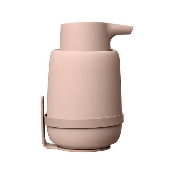 Rožinis sieninis muilo dozatoriaus laikiklis Sono - Blomus-image-1