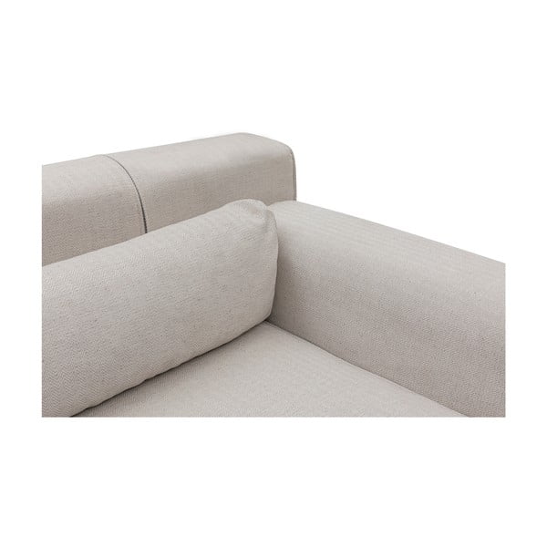 Smėlio spalvos kampinė sofa Artie Jivago, dešinysis kampas-image-1