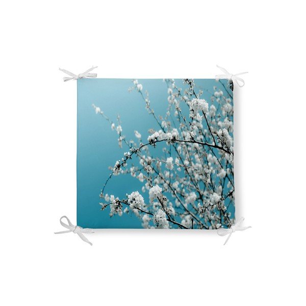 Kalėdinė sėdynės pagalvėlė iš medvilnės mišinio Minimalist Cushion Covers Winter Wonderland, 42 x 42 cm