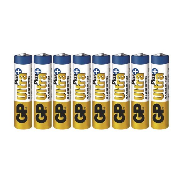 8 šarminių baterijų rinkinys EMOS GP Ultra Plus AAA-image-1