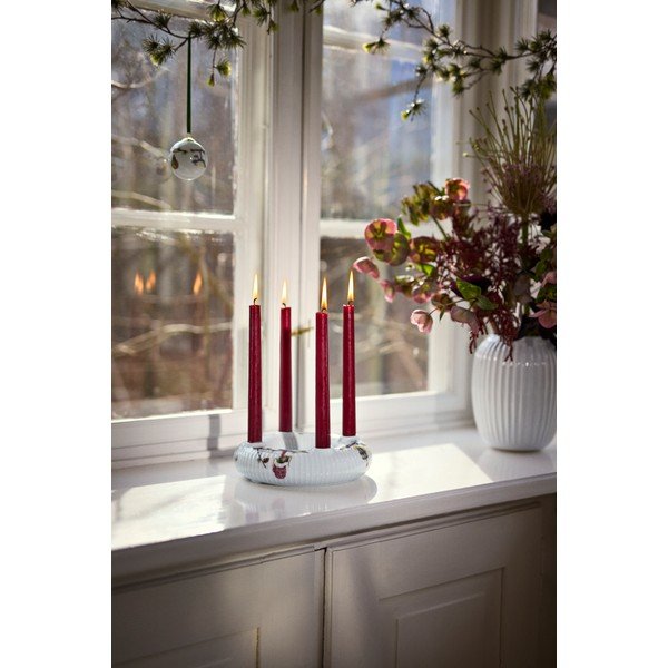Iš porceliano advento žvakidė su Kalėdų motyvu Hammershøi Christmas – Kähler Design-image-2