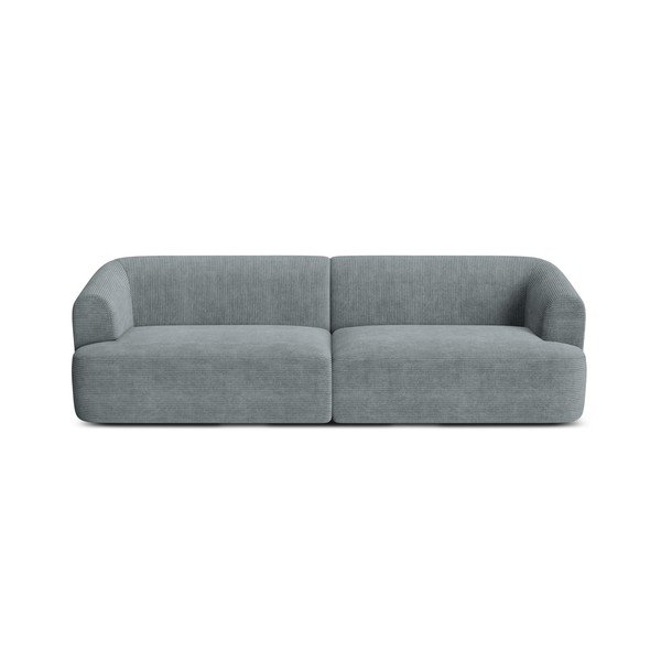 Tamsiai pilkos spalvos sofa iš kordinio velveto 255 cm Campi – Cosmopolitan Design-image-3