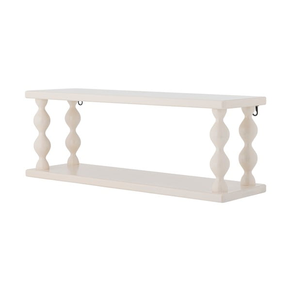 Baltos spalvos kelių aukštų sieninė lentyna 60 cm Salino – Bloomingville-image-2