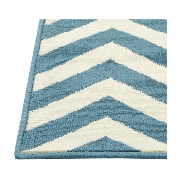 Šviesiai mėlynas lauko kilimas Floorita Waves, 133 x 190 cm-image-4