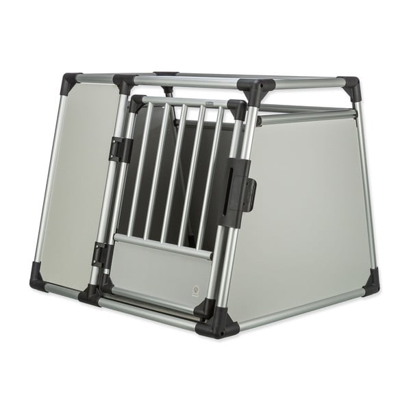 Sidabrinės spalvos vežimėlis augintiniams visi augintiniai 75x94 cm Trixie L–XL – Plaček Pet Products