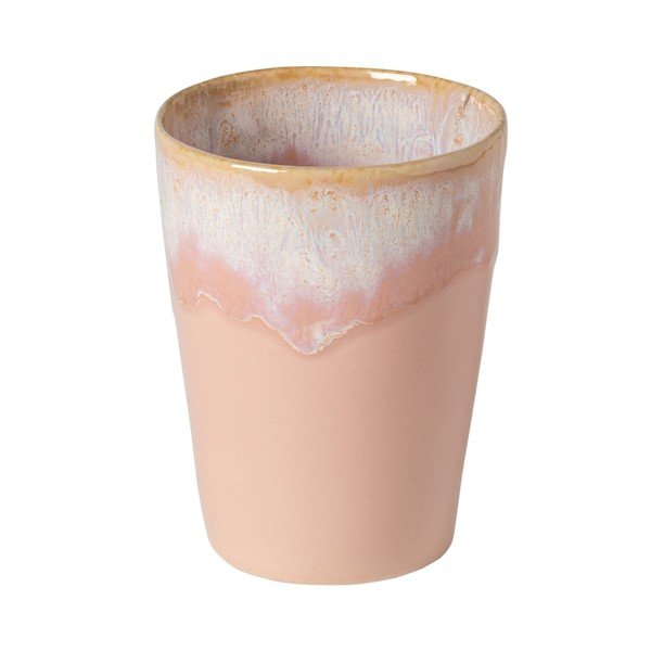 Šviesiai rožinės spalvos iš molio puodelis 380 ml Grespresso – Costa Nova