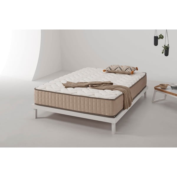 Kietas/vidutinio kietumo putų apverčiamas čiužinys 80x200 cm CASHMERE GRAND CLASS – Moonia-image-1