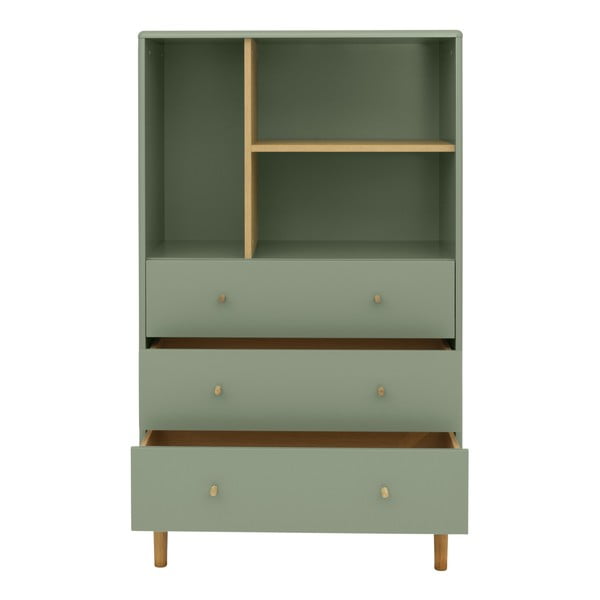 Knygų spinta  žalios spalvos 80x134 cm Color Living – Tom Tailor-image-3