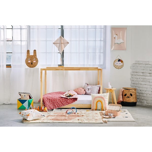 Vaikiška medvilninė patalynė Bonami Selection Lama, 140 x 200 cm-image-2