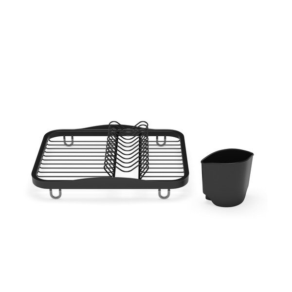Juodos spalvos iš plieno kiaurasamtis 36x28 cm Sinkin – Umbra-image-4