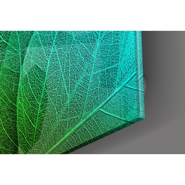 Paveikslas ant stiklo Insigne Green Leaf-image-2