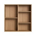 Pakabinama knygų spinta  natūralios spalvos iš ąžuolo 70x70 cm Mistral – Hammel Furniture