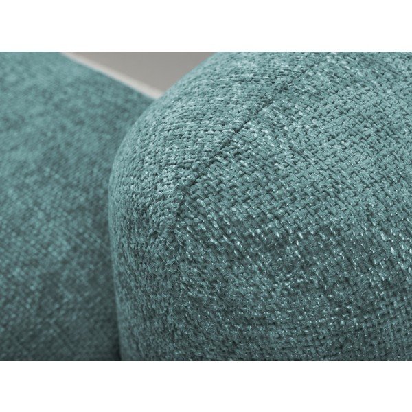 Mėlynos spalvos iš šenilinio audinio sulankstoma/su sandėliavimo vieta kampinė sofa (su kairiuoju kampu/su gultu) Mele – Makamii-image-4