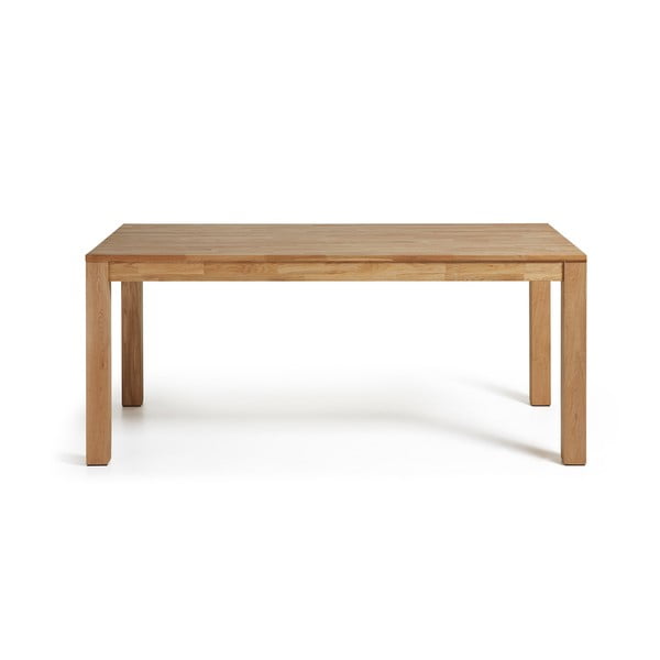 Ąžuolinis valgomojo stalas Kave Home, 140 x 90 cm-image-3