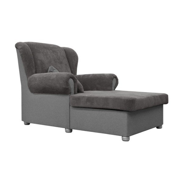 Taupe spalvos krėslas iš kordinio velveto Lord – Ropez-image-3