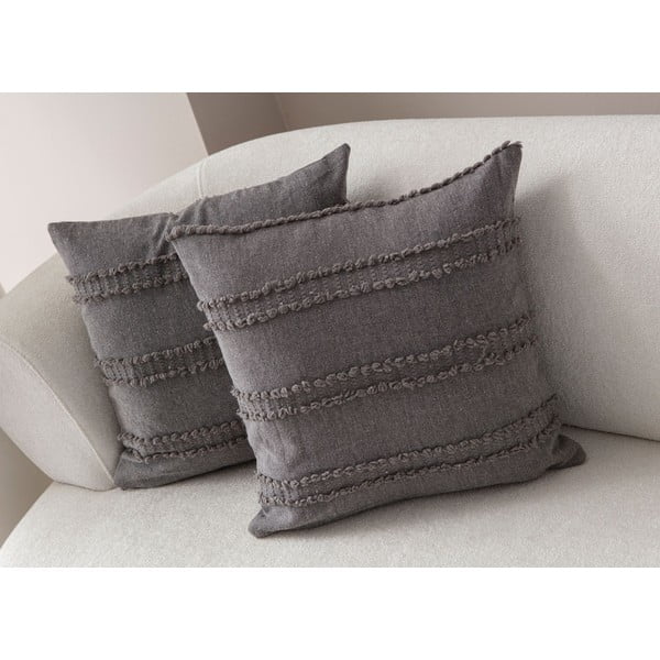 Dekoratyviniai pagalvių užvalkalai 2 vnt. 43x43 cm Tuffet – Mioli Decor-image-2