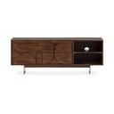 Rudos spalvos iš mango masyvo TV spintelė 145x55x40 cm Trisha – MOME