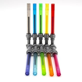 10 vaikiškų gelinių rašiklių rinkinys Star Wars - LEGO®