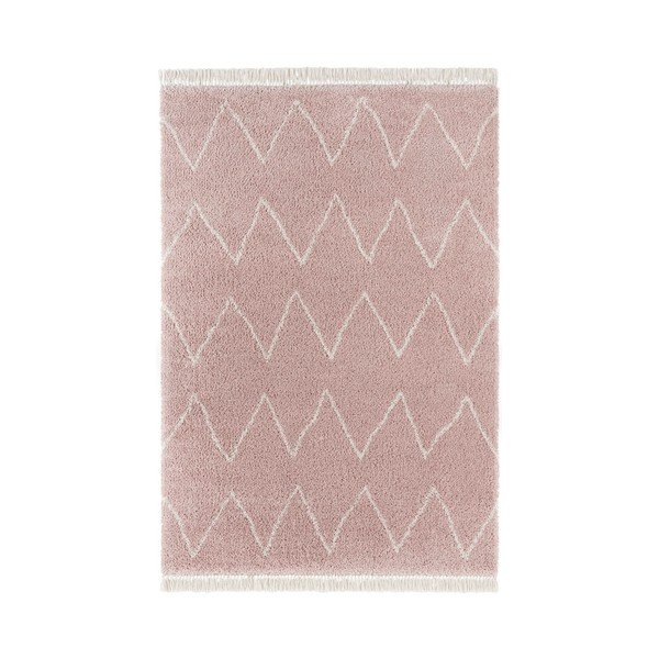 Rožinis kilimas Mint Rugs Rotonno, 200 x 290 cm