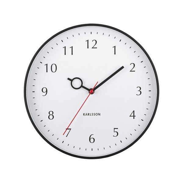Sieninis laikrodis ø 30 cm Loupe – Karlsson