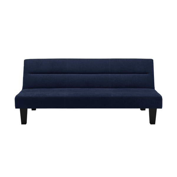 Tamsiai mėlyna sofa lova 175 cm Kebo - Støraa