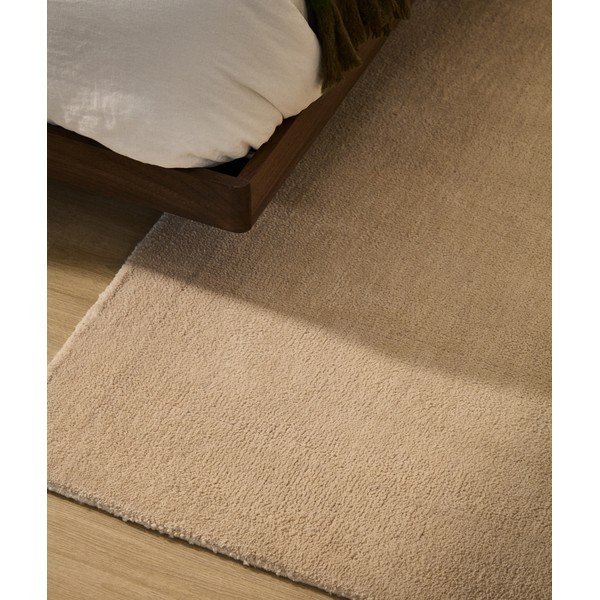 Kreminės spalvos kilimas 80x200 cm Empuries – Kave Home-image-2