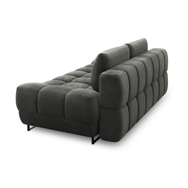 Tamsiai pilka trivietė sofa-lova Windsor & Co Sofas Cumulus
