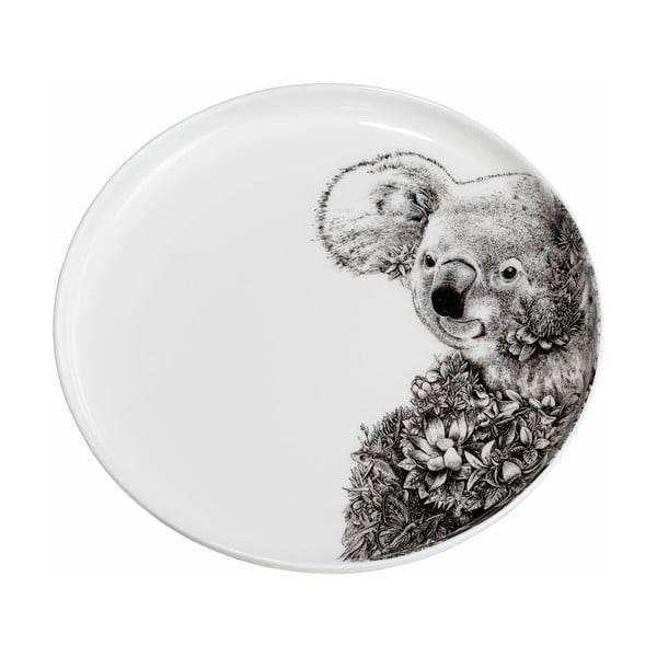 Balta porcelianinė lėkštė Maxwell & Williams Marini Ferlazzo Koala, ø 20 cm