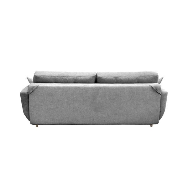 Pilka sofa lova su šviesiomis kojomis Mazzini Sofos Rose-image-2