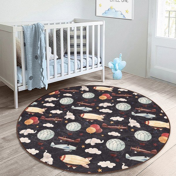 Vaikiškas kilimas ø 100 cm Comfort – Mila Home-image-4