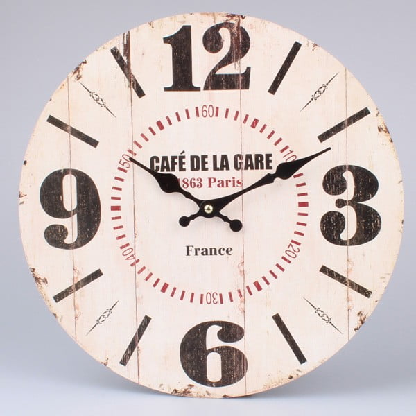 Medinis laikrodis Café De La Gare