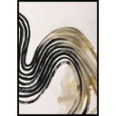 Paveikslas 72x102 cm Stripes   – Malerifabrikken