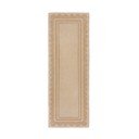 Rankų darbo iš vilnos kilimas natūralios spalvos 80x230 cm Lois Scallop – Flair Rugs