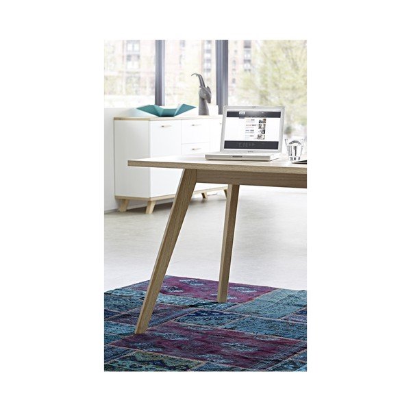 Darbo stalas su balta spintele Germania Oslo-image-2