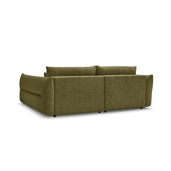 Žalios spalvos sofa iš šenilinio audinio 276 cm Neil – Bobochic Paris-image-4