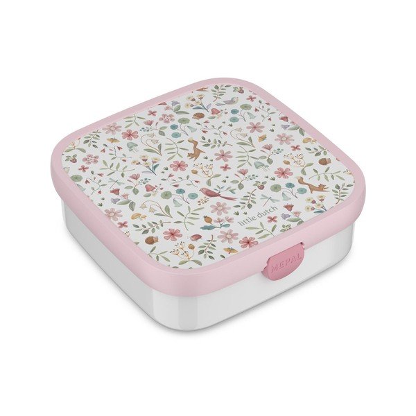 Baltos spalvos/rožinės spalvos iš plastiko vaikiška pietų dėžutė Fairy Wonders – Mepal