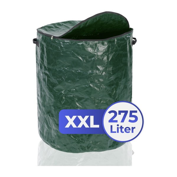 Maisto atliekų šiukšliadėžė tamsiai žalios spalvos 275 l – Maximex-image-4