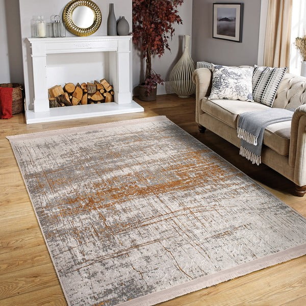 Smėlio spalvos kilimas 80x150 cm - Mila Home-image-1