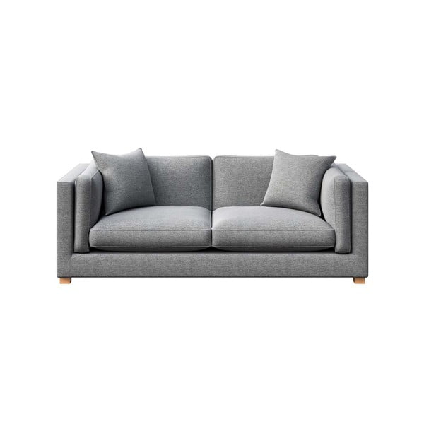 Sofa pilkos spalvos 235 cm Pomo – Ame Yens