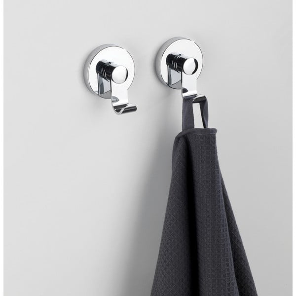 2 sieninių kabliukų rinkinys Wenko Vacuum Loc Irun-image-1