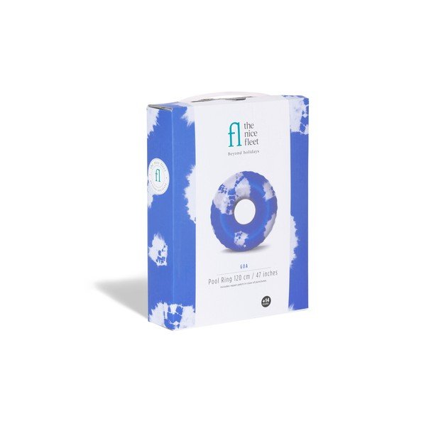 Mėlynas pripučiamas plaukimo ratas The Nice Fleet Goa, ø 120 cm-image-2