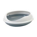 Kačių kraikas baltos spalvos/pilkos spalvos 49x55 cm Savic Figaro – Plaček Pet Products